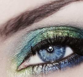Evening makeup for gray eyes. Examples of makeup for gray eyes.