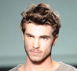 Grunge style in men's haircuts