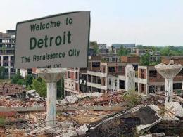 Detroits nedgång.  Detroit, död stad.  