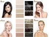 Hårfärg för bruna ögon: foton och färgidéer Kastanjefärg för bruna ögon